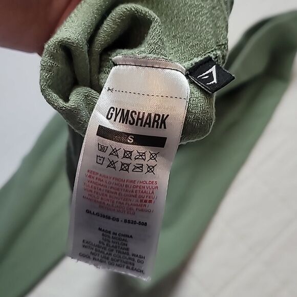 Gymshark Seafoam green ribbed leggings A0016 - Picture 6 of 6